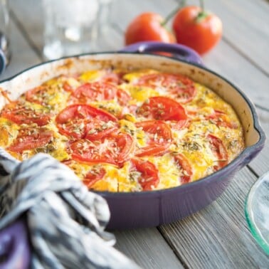 Sausage & Tomato Frittata